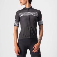 CASTELLI Cyklistický dres s krátkým rukávem - FENICE LADY - bílá/černá M