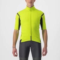 CASTELLI Cyklistický dres s krátkým rukávem - GABBA ROS 2 - žlutá 3XL