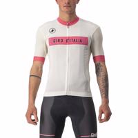 CASTELLI Cyklistický dres s krátkým rukávem - GIRO D'ITALIA 2024 - bílá 2XL