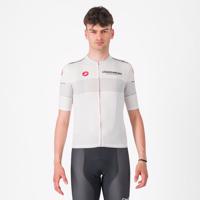 CASTELLI Cyklistický dres s krátkým rukávem - GIRO107 CLASSIFICATION - bílá 2XL