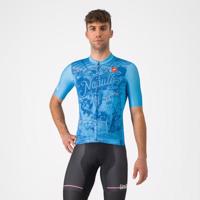 CASTELLI Cyklistický dres s krátkým rukávem - #GIRO107 NAPOLI - modrá 2XL