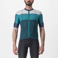 CASTELLI Cyklistický dres s krátkým rukávem - SEZIONE - zelená