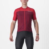 CASTELLI Cyklistický dres s krátkým rukávem - UNLIMITED ENTRATA - červená L