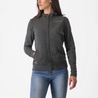 CASTELLI mikina - MILANO 2 FULL ZIP W FLEECE - šedá XS