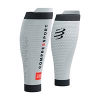 COMPRESSPORT Cyklistické návleky na nohy - R2 3.0 - šedá/černá S