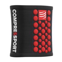 COMPRESSPORT potítko - 3D.DOTS - červená/černá