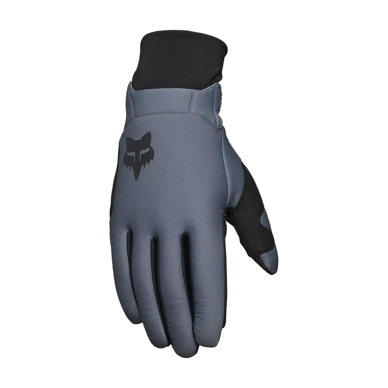 FOX Cyklistické rukavice dlouhoprsté - DEFEND THERMO GLOVES - šedá 2XL