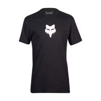 FOX Cyklistické triko s krátkým rukávem - FOX HEAD PREMIUM - černá 2XL