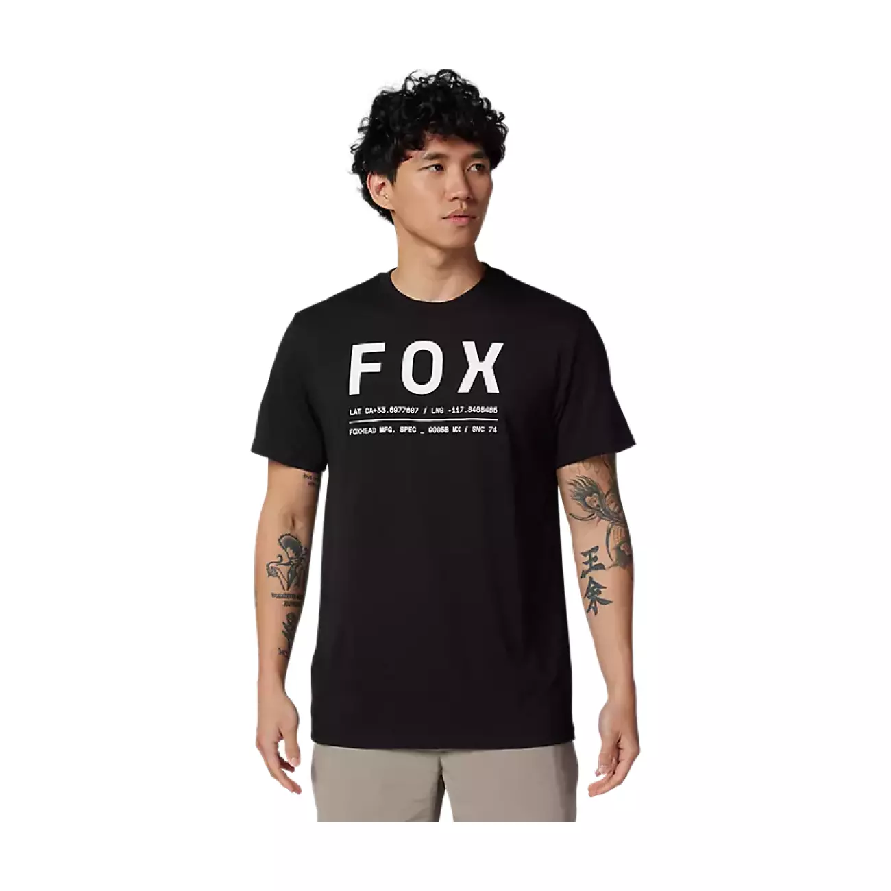 FOX Cyklistický dres s krátkým rukávem - NON STOP SS TECH - černá XL