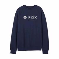 FOX mikina - ABSOLUTE FLEECE CREW - modrá 2XL