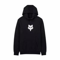 FOX mikina - FOX HEAD FLEECE PO - černá 2XL