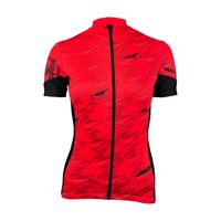 HAVEN Cyklistický dres s krátkým rukávem - SKINFIT NEO WOMEN - červená/černá 2XL