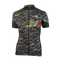 HAVEN Cyklistický dres s krátkým rukávem - SKINFIT NEO WOMEN CRAZY - černá XS