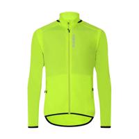 HOLOKOLO Cyklistická větruodolná bunda - NEON - žlutá 2XL