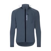 HOLOKOLO Cyklistická voděodolná pláštěnka - WIND/RAIN - modrá 2XL