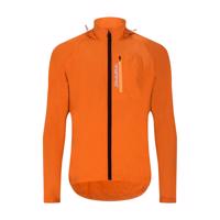 HOLOKOLO Cyklistická voděodolná pláštěnka - WIND/RAIN - oranžová 2XL