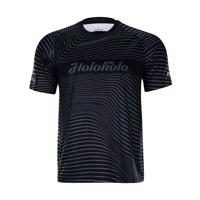 HOLOKOLO Cyklistický dres s krátkým rukávem - BLACK VIBE MTB - černá XS