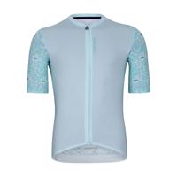 HOLOKOLO Cyklistický dres s krátkým rukávem - DELICATE ELITE - světle modrá 2XL