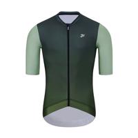 HOLOKOLO Cyklistický dres s krátkým rukávem - INFINITY - zelená L