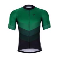 HOLOKOLO Cyklistický dres s krátkým rukávem - NEW NEUTRAL - zelená/černá XS