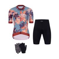 HOLOKOLO Cyklistický mega set - BLOOM ELITE LADY - vícebarevná/černá/hnědá