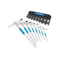 PARK TOOL sada klíčů - SET T-ALLEN WRENCHES PT-THH-1 - modrá/stříbrná