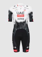 PISSEI Cyklistická kombinéza - UAE TEAM EMIRATES 2025 ROAD - černá/bílá 2XL