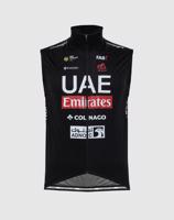 PISSEI Cyklistická vesta - UAE TEAM EMIRATES 2024 - černá 2XL