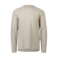 POC Cyklistický dres s dlouhým rukávem letní - POISE CREW NECK - béžová M