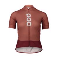 POC Cyklistický dres s krátkým rukávem - ESSENTIAL ROAD LADY - červená S