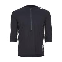 POC Cyklistický dres s krátkým rukávem - RESISTANCE ENDURO 3/4 - černá S