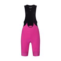 RIVANELLE BY HOLOKOLO Cyklistické kalhoty krátké s laclem - ACTIVE ELITE - růžová/černá XL