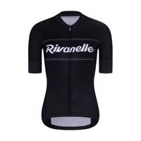 RIVANELLE BY HOLOKOLO Cyklistický dres s krátkým rukávem - GEAR UP - černá XL