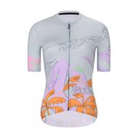 RIVANELLE BY HOLOKOLO Cyklistický dres s krátkým rukávem - SPIRIT - šedá/vícebarevná XL