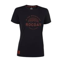 ROCDAY Cyklistický dres s krátkým rukávem - MONTY LADY - černá/červená XS