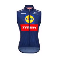 SANTINI Cyklistická vesta - LIDL TREK 2024 - červená/modrá/žlutá L