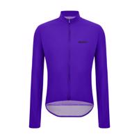 SANTINI Cyklistická zateplená bunda - RTR WIND - fialová 2XL