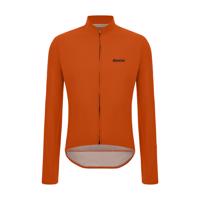 SANTINI Cyklistická zateplená bunda - RTR WIND - oranžová 2XL