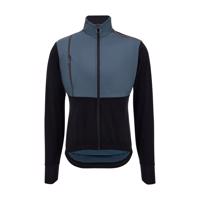 SANTINI Cyklistická zateplená bunda - VEGA ABSOLUTE - modrá/černá 2XL