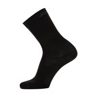 SANTINI Cyklistické ponožky klasické - WOOL SOCKS - černá XS