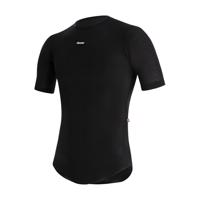 SANTINI Cyklistické triko s krátkým rukávem - DRY - černá XL-2XL