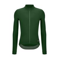 SANTINI Cyklistický dres s dlouhým rukávem zimní - RTR - zelená 2XL