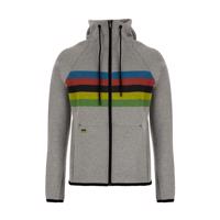 SANTINI mikina - UCI RAINBOW - šedá 3XL