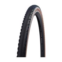 SCHWALBE plášť - X-ONE RS (33-622) 28x1.30 700x33C RACE - béžová/černá