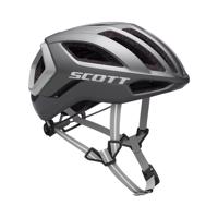 SCOTT Cyklistická přilba - CENTRIC PLUS - stříbrná/šedá (51–55 cm)