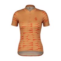 SCOTT Cyklistický dres s krátkým rukávem - ENDURANCE 20 - oranžová S