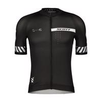 SCOTT Cyklistický dres s krátkým rukávem - PRO - černá 2XL