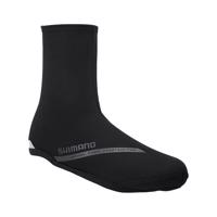 SHIMANO Cyklistické návleky na tretry - DUAL SOFTSHELL - černá 44-46