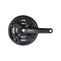 SHIMANO kliky s převodníkem - ACERA 175mm 48/36/26 - černá