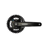 SHIMANO kliky s převodníkem - ALTUS 175mm 36/22 - černá